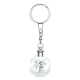 Custom Photo Octagon Crystal Led Light Keychain -  gift for anyone, cat lover, dog lover, who lost a loved one - Personalized Keychain