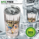 Let's Sit By The Campfire - Personalized Camping Tumbler