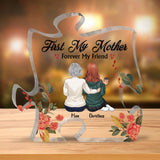 Mother And Daughter - Personalized Mother's day Mother Custom Shaped Acrylic Plaque