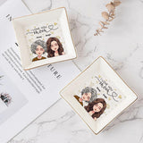 I Love You Mom - Personalized Mother's Day Mother Jewelry Dish