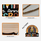 Welcome To Classroom - Personalized Teacher Wood Sign