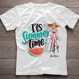 It's Summer Time - Personalized Sea Lover T-shirt and Hoodie
