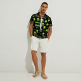Dopest Dad Ever - Personalized Weed Hawaiian Shirt