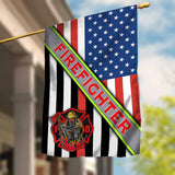 Firefighter House Flag