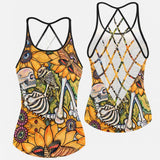 Love Dogs Cross Tank Top