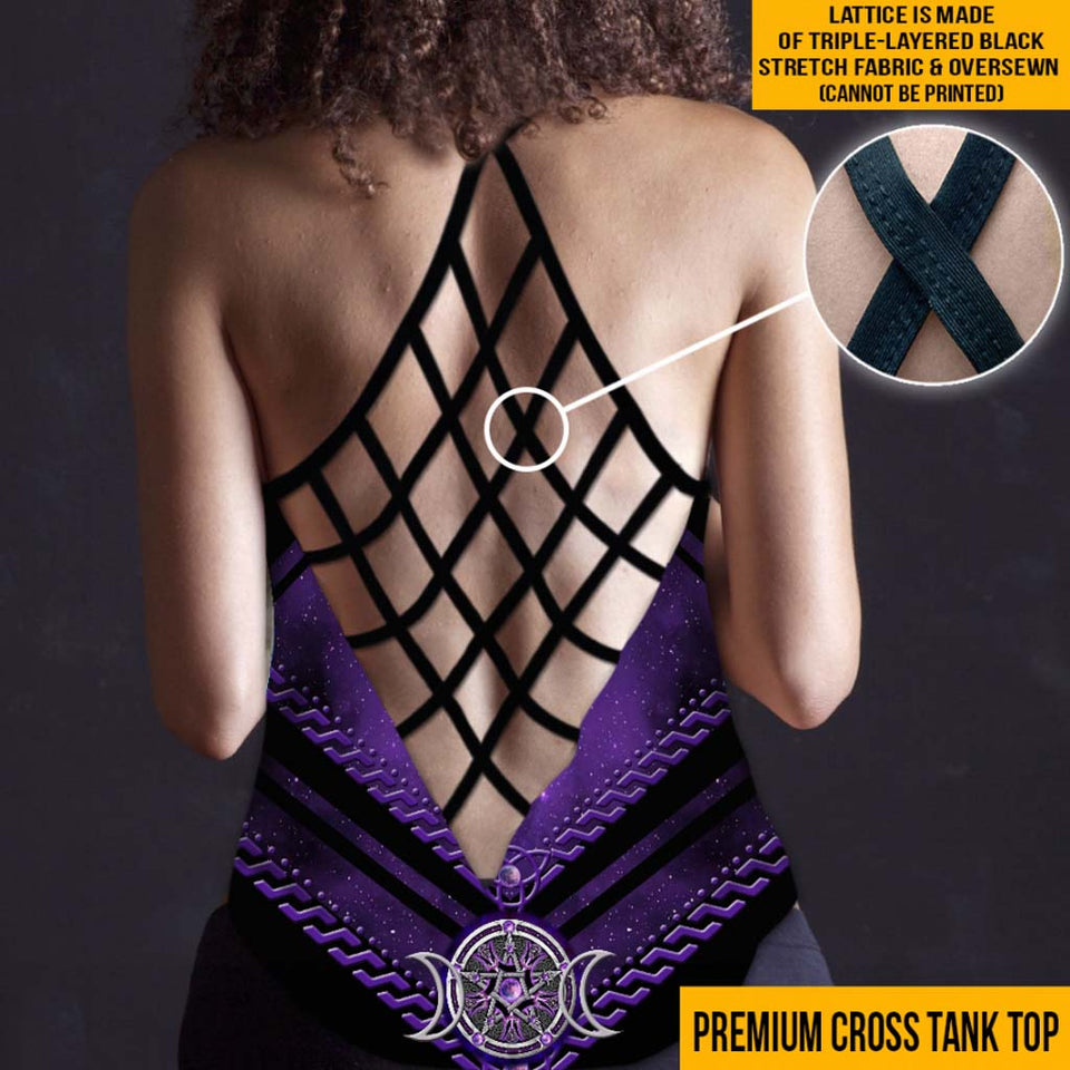 Purple Triple Moon Witch
