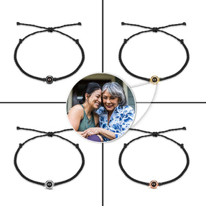 Capture Memories - Gift for Step Mom - Personalized Projection Bracelet
