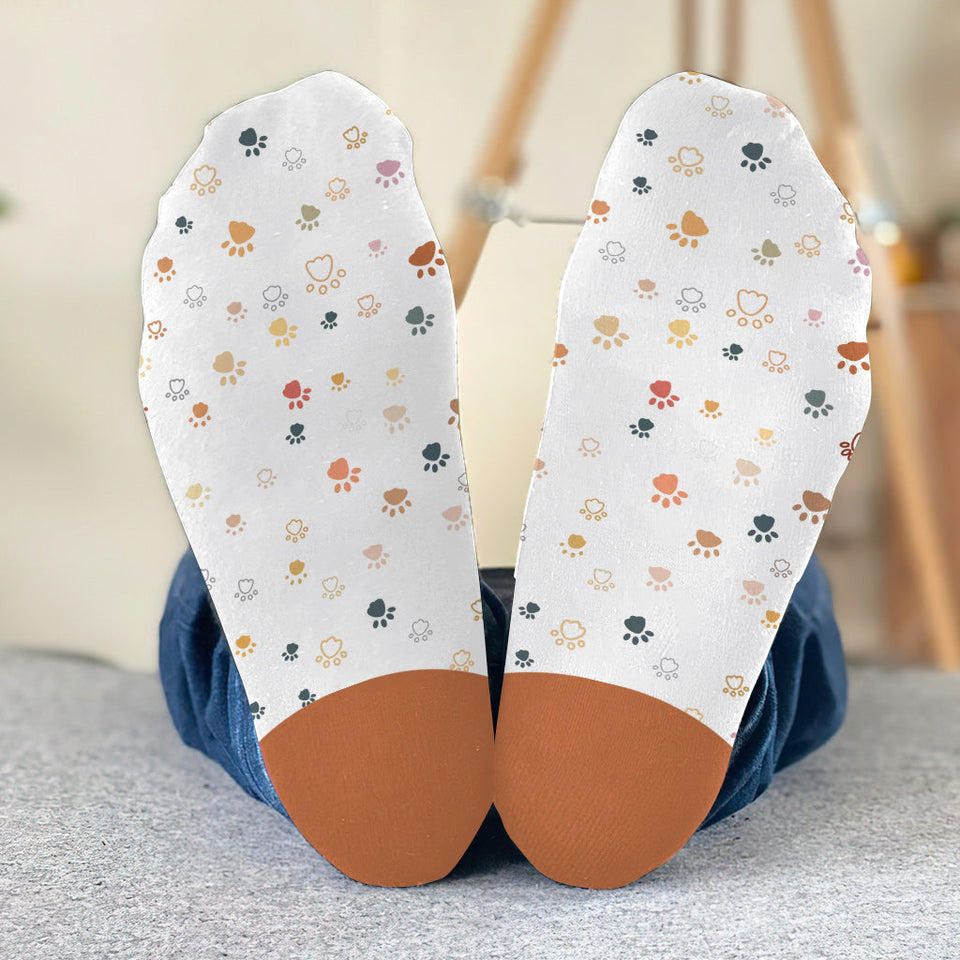 I Will Follow You Whatever You Go - Gift for dog lovers, dog lover - Personalized Socks