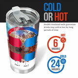 Whiskey And Ice - Personalized Bestie Tumbler