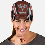 Love Hunting -  Personalized Classic Cap With Metal Pattern Print