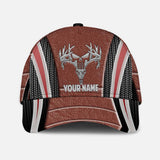 Love Hunting -  Personalized Classic Cap With Metal Pattern Print
