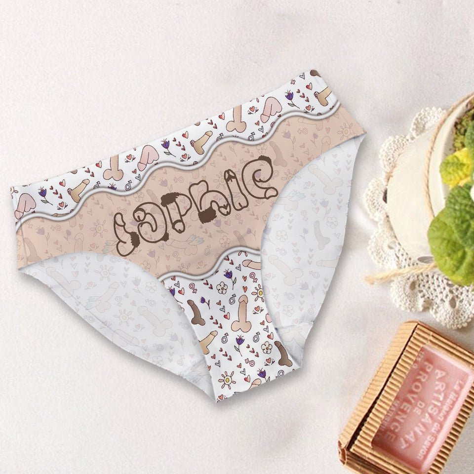 Funny Gift - Personalized Bestie Women Briefs
