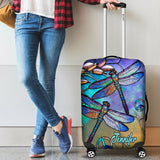 Hippie Soul - Personalized Hippie Luggage Cover