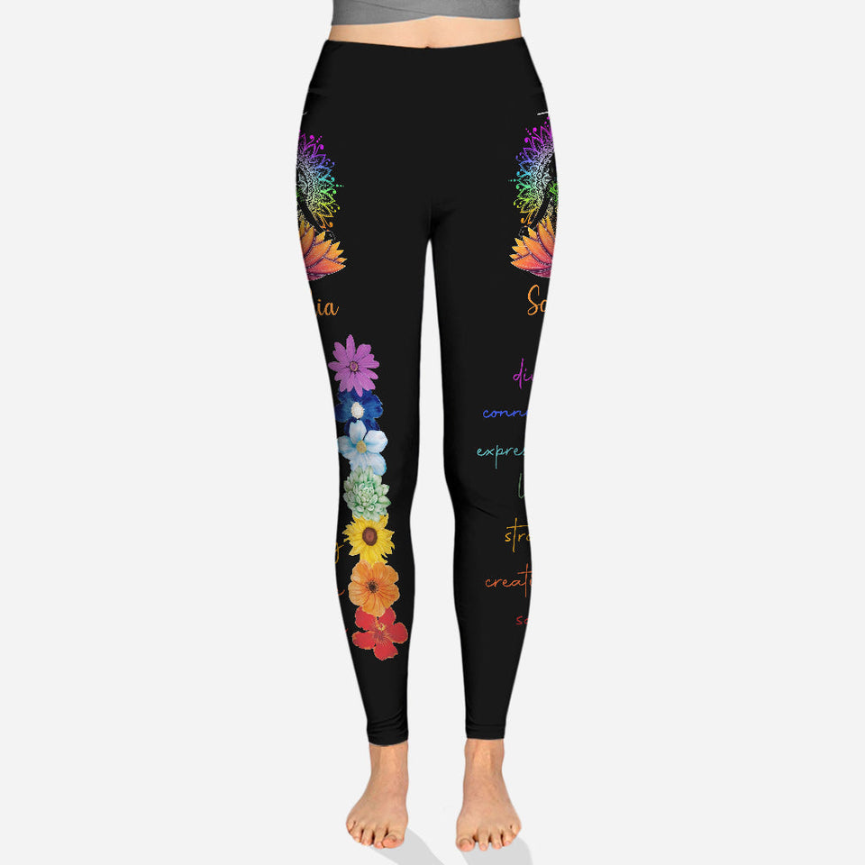 Namaste - Personalized Yoga Leggings