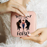 Just A Girl Who Loves Horses - Personalized Horse Jewelry Box