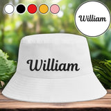 Custom Name - Personalized grandson Embroidered Bucket Hat
