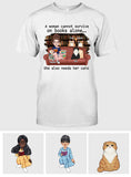 Just A Girl Who Loves Book - Personalized Book T-shirt & Hoodie
