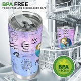 Zodiac Sign Tumbler - Personalized Tumbler