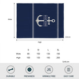 Welcome Aboard - Personalized Pontoon Blanket