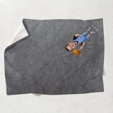 Love Sports - Personalized Basketball Blanket
