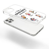 This Grandpa Belongs To - Personalized Grandpa Clear Phone Case