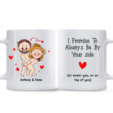 I Just Want You To Be Happy - Couple gift for husband, wife, boyfriend, girlfriend - Personalized Mug