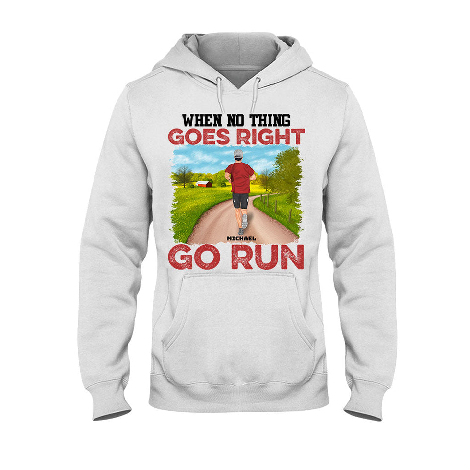 Life Is Better In Running Shoes - Personalized Running T-shirt & Hoodie