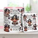Just A Girl Who Loves Highland Cows - Personalized Accent Mug