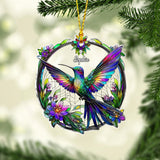Beatiful Hummingbird - Personalized Hummingbird Ornament
