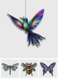 Stunning Hummingbird, Bee, Butterfly... - Personalized Gardening Garden Hanging Ornament