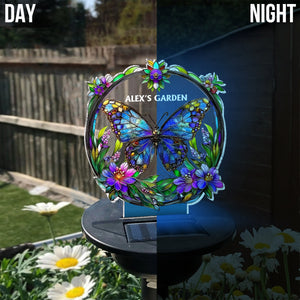 Colorful Butterfly, Bee, Humming Bird... - Personalized Gardening Garden Solar Light