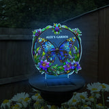 Colorful Butterfly, Bee, Humming Bird... - Personalized Gardening Garden Solar Light