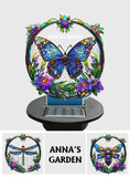 Colorful Butterfly, Bee, Humming Bird... - Personalized Gardening Garden Solar Light