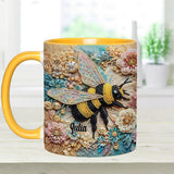 Sparkling Insect - Personalized Gardening Accent Mug