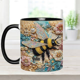 Sparkling Insect - Personalized Gardening Accent Mug