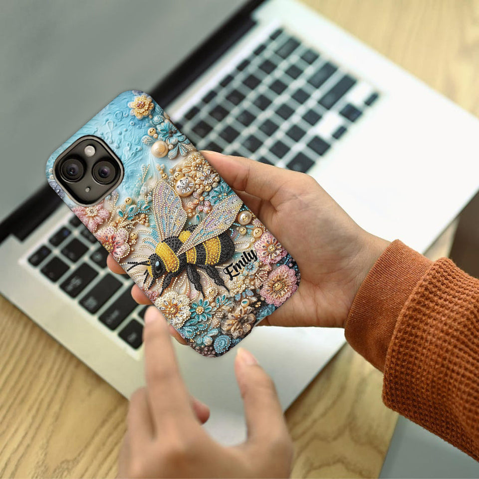 Sparkling Insect - Personalized Gardening Full Print Phone Case