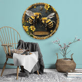 Your Garden - Personalized Gardening Round Metal Sign