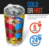 Stunning Bee - Personalized Gardening Tumbler