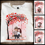 Together - Personalized Couple T-shirt and Hoodie