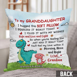 You'll Feel My Love - Personalized Mother's Day Grandma Throw Pillow