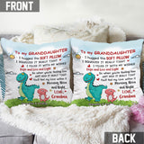 You'll Feel My Love - Personalized Mother's Day Grandma Throw Pillow