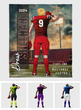 Any Name, Number, Team... - Personalized Football Blanket