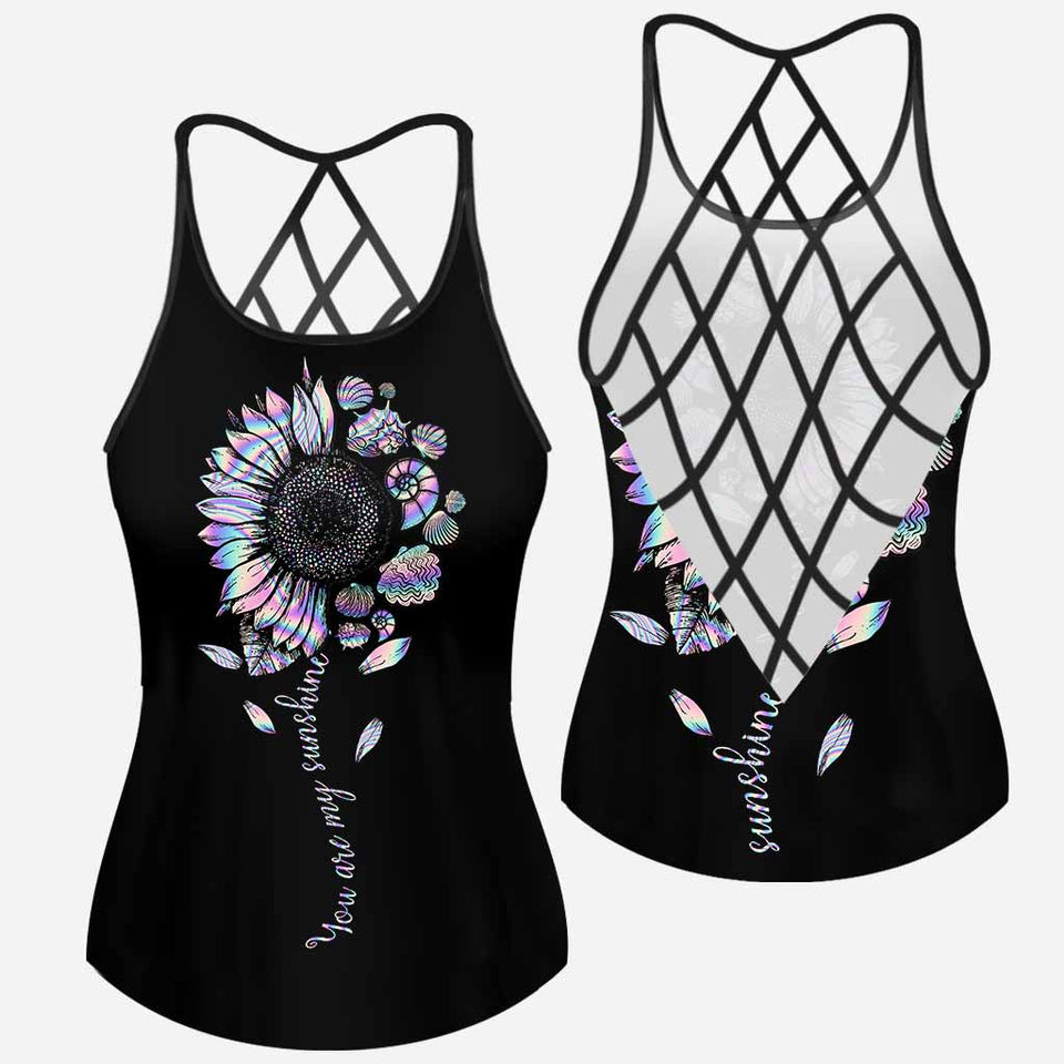 You are my sunshine - Sea Lover Cross Tank Top