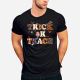 Treat Or Teach - Personalized Teacher T-shirt and Hoodie
