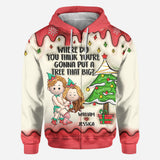 Bend Over And I Will Show You - Personalized Couple All Over Shirt