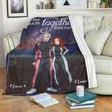 Races Together Stays Together - Personalized Racing Blanket