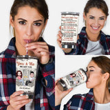 The Day I Met You - Personalized Couple Tumbler