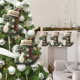Dinomas - Personalized Kid Shaped Christmas Stocking