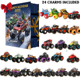 Monster Crusher - Personalized Kid Folded Advent Calendar With Ornaments