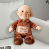 Custom From Any Photo - Personalized Memorial Faux Fur Shaped Pillow